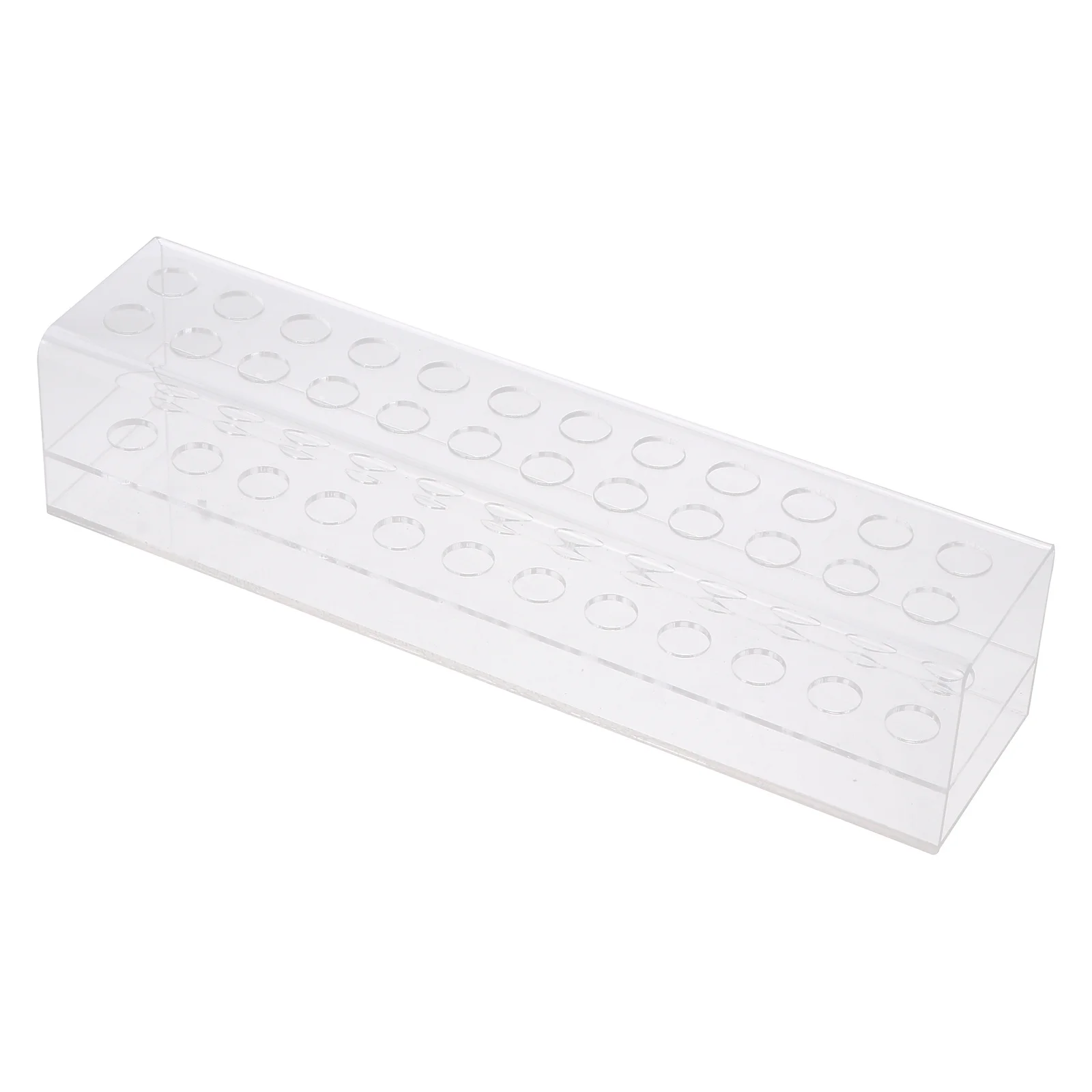 Suporte de caneta acrílico rack de armazenamento para pincéis de maquiagem canetas coloridas escultura facas organizador mesa exibição caso