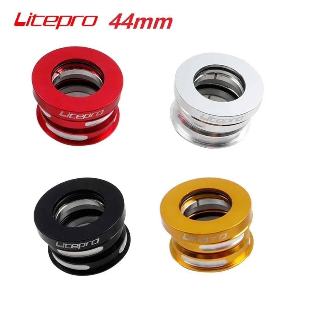 AliExpress NONE Litepro 44mm Bearing Headset Aluminum Alloy CNC Ultralight Headset Folding Bike Da-hon Headset
