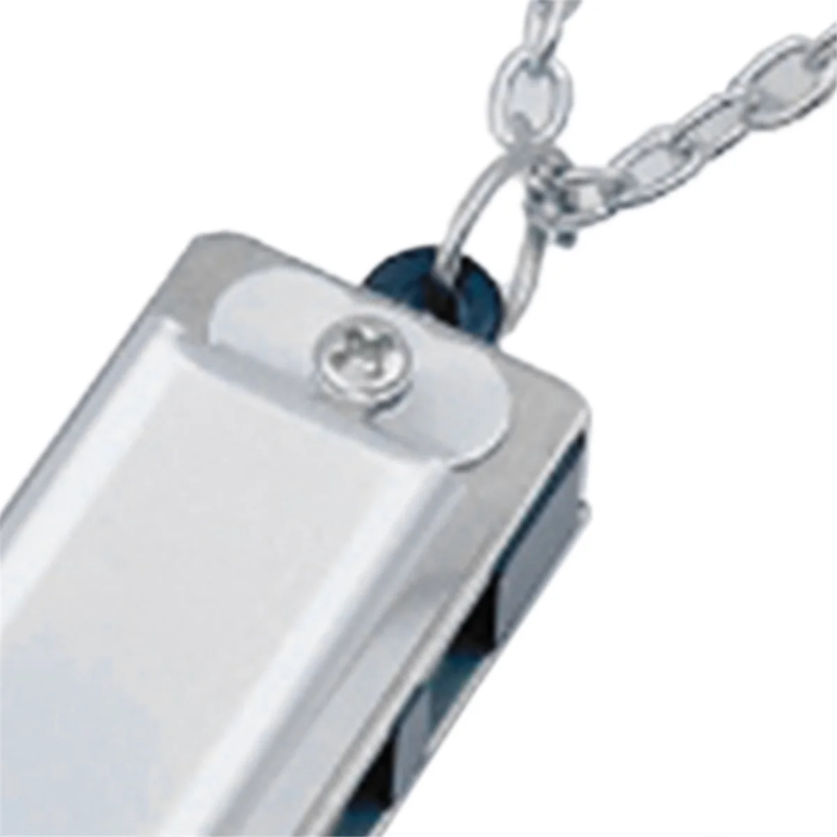 Mini Harmonica Necklace 4 Hole 8 Tone Harmonica Portable Musical Instrument for Children and Beginners