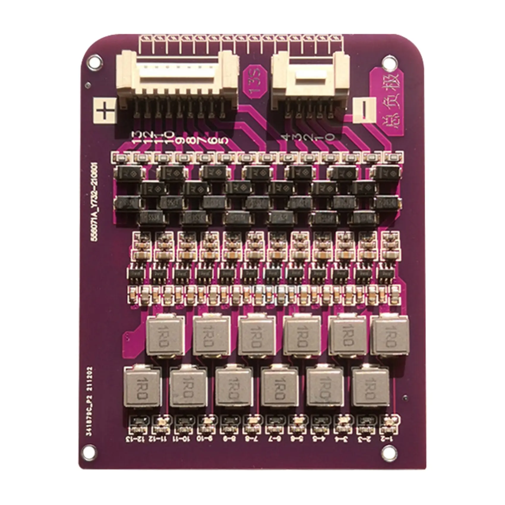 11.1113S 48V LiFePO4 Ternary Lithium Battery Active Balance Board Support 36V 24V 12V Lithium Battery Protection Repairer