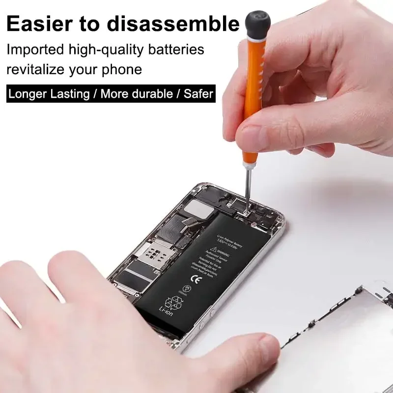Premium Replacement Phone Battery For iPhone SE 2016 SE 2020 SE 2022 Mobile Battery With Free Tools and Sticker Repair Part