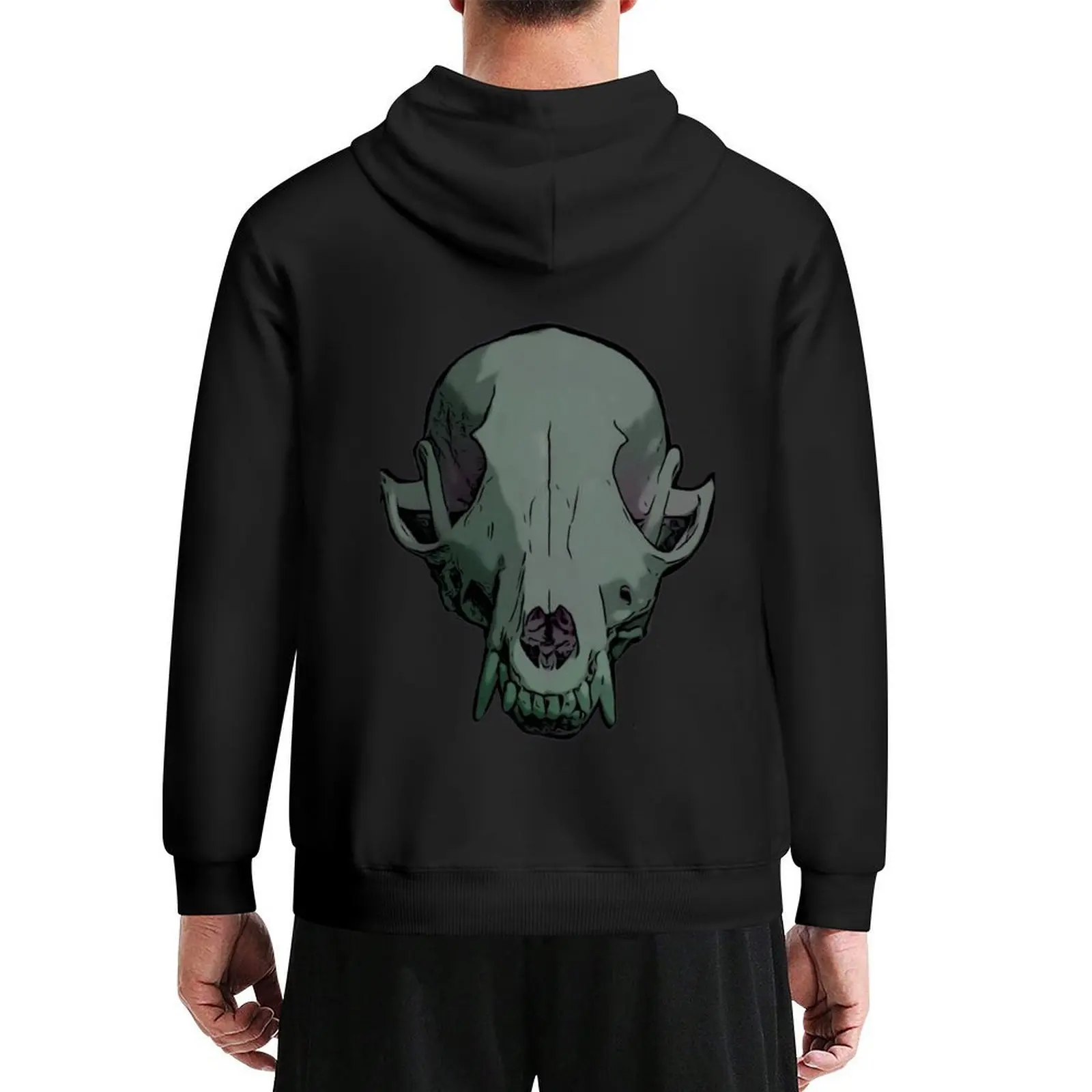 

Withered Zombie Fox Skull Graphic Little Shop of Oddities Hoodie men clothes clothes for men man hoodie