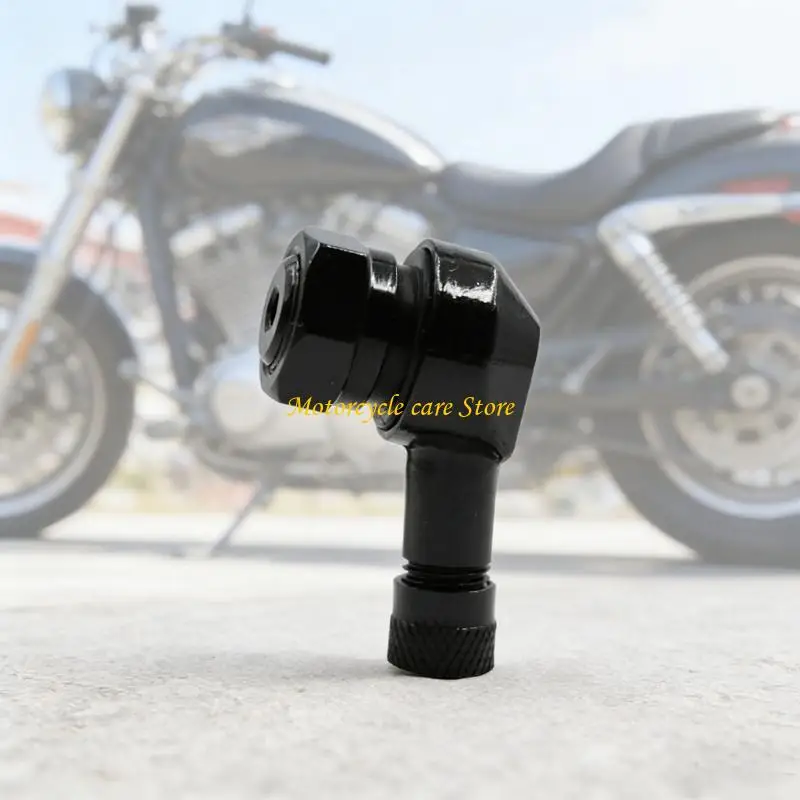 U75F Motorcycle Modification Accessories Aluminum Tubeless Tyre Valves Stem for Most Motorbike Replacement Tire Valves Stems