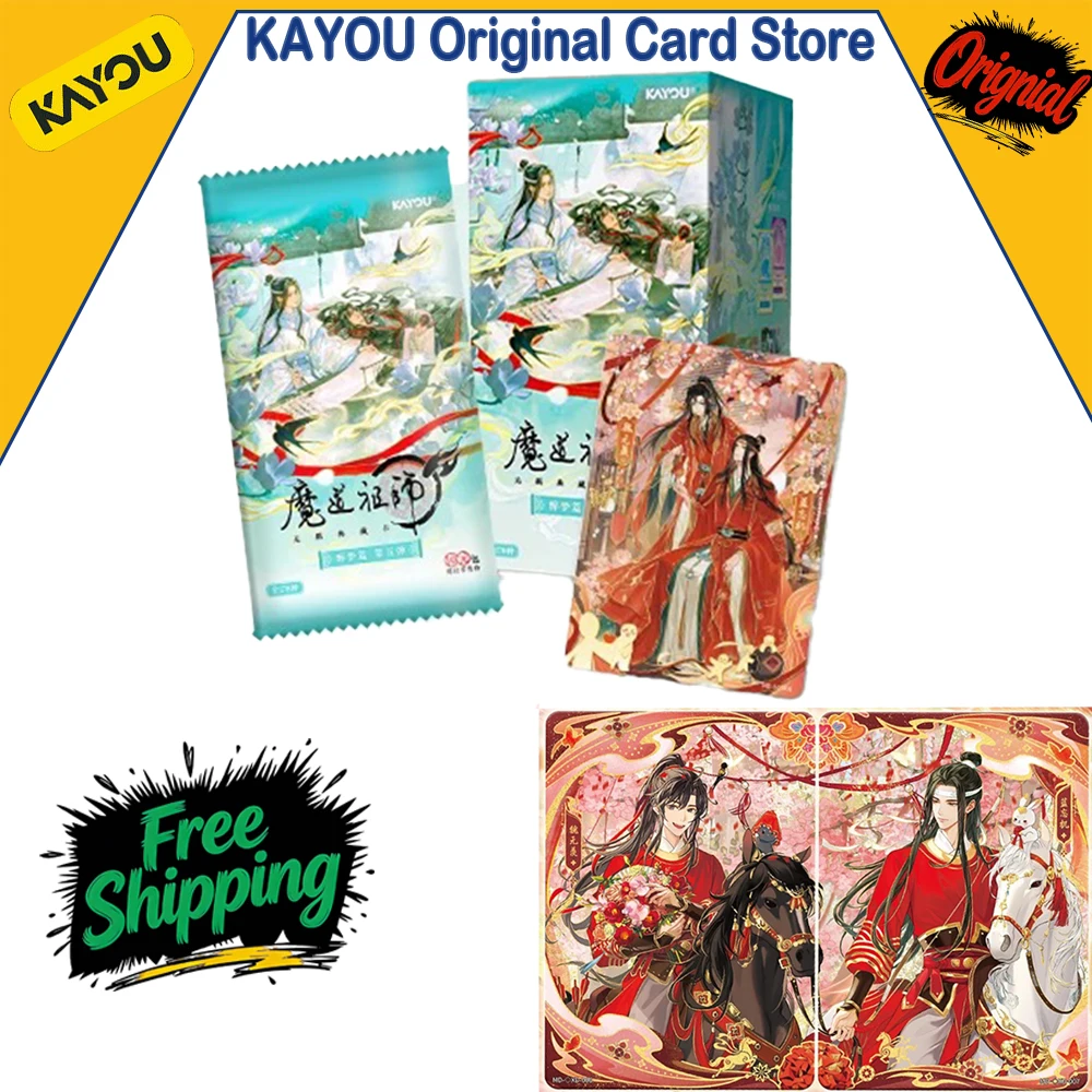 kayou-originale-mo-dao-zu-shi-il-maestro-del-diabolismo-wu-ji-carte-da-collezione-·-capitolo-del-sonno-ebriato-volume-5-tcg-giocattoli-regali