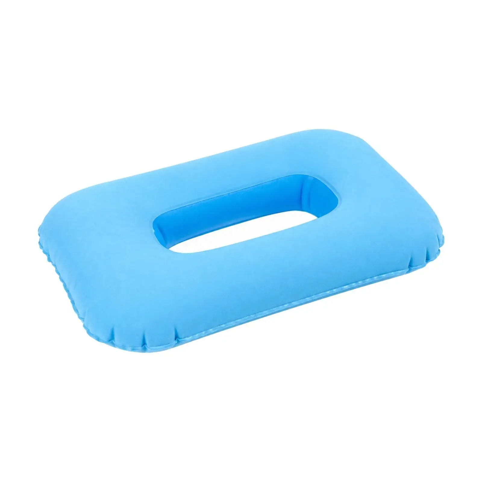Inflatable Ear Support Pillow Soft Custom Body Pillow Lateral Rest Pillow with Cutout Design for Side Sleepers Travel and