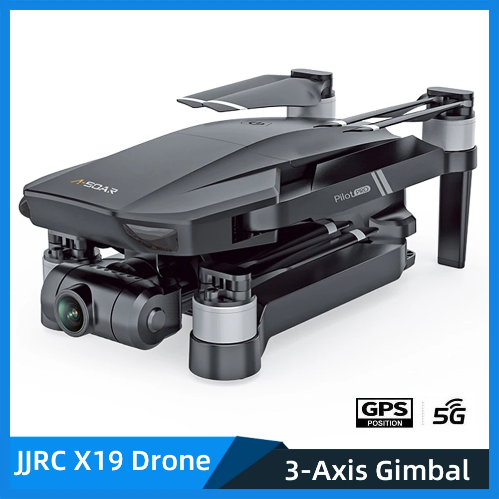 4K Camera Drone X19 Pro Professional 5G Wifi Quadcopter GPS Dron 360° Obstacle Avoidance 3-axis Gimbal RC Helicopter Plane Toy