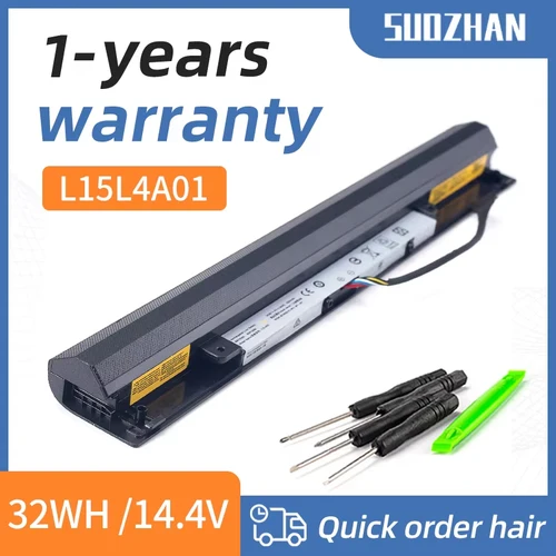Imagen 1 del producto SUOZHAN-batería L15L4A01 L15S4A01 para Lenovo Ideapad V4400 300-14IBR 300-15IBR 300-15ISK 100-14IBD 300-13ISK L15M4A01 L15S4E01