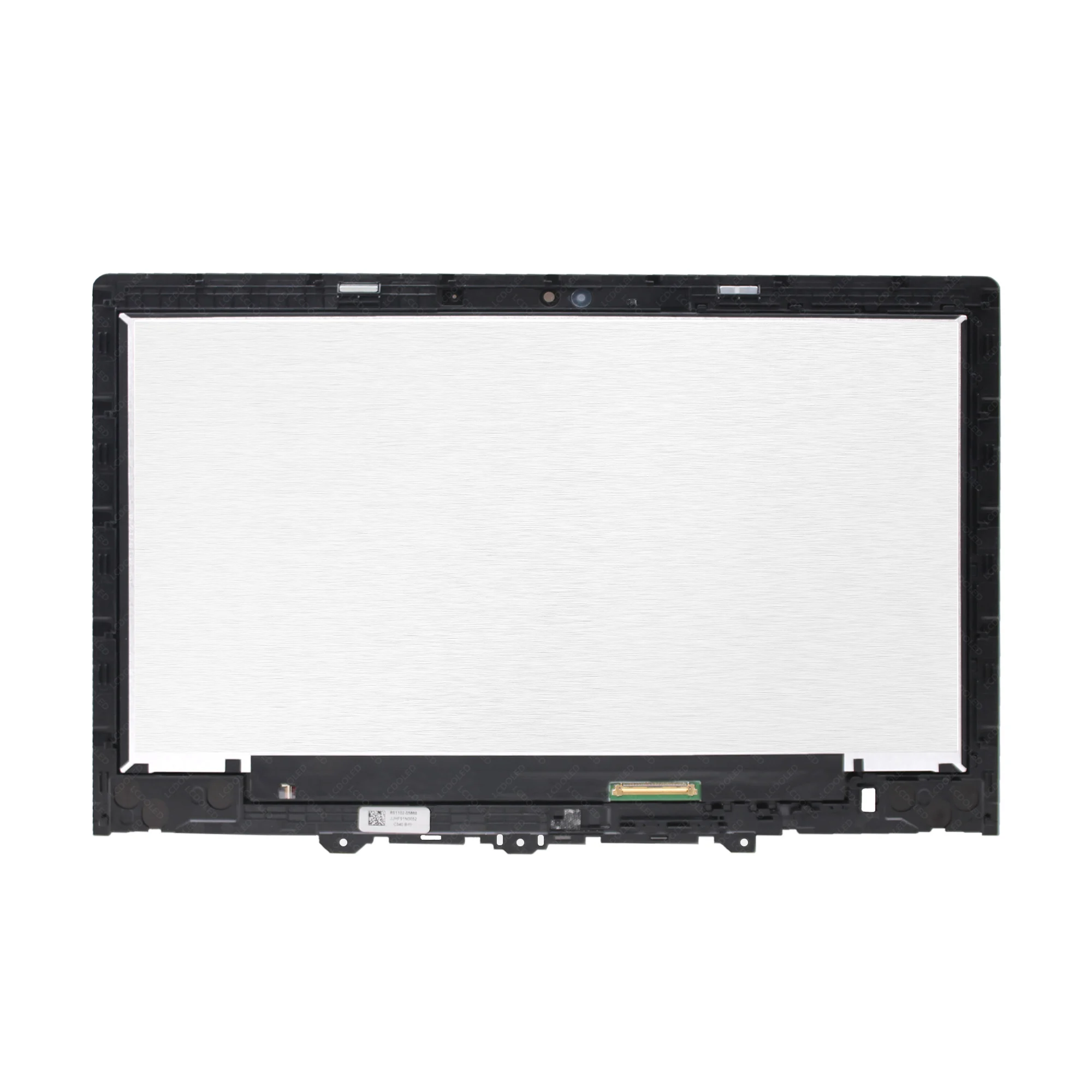 11.6'' IPS LCD Display With Touch Function Front Glass Cover With Frame For Lenovo Chromebook C340-11 81TA On-Cell Touch Panel