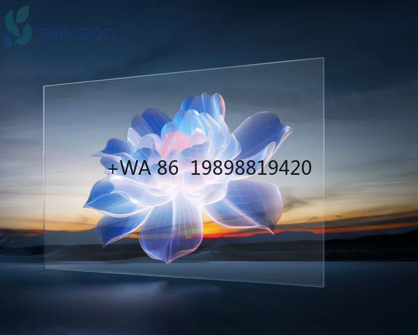 

1000x1000mm 4K IP65 Waterproof Customized P5.2-10.4 Transparent LED Module Screen for Advertising Video Wall