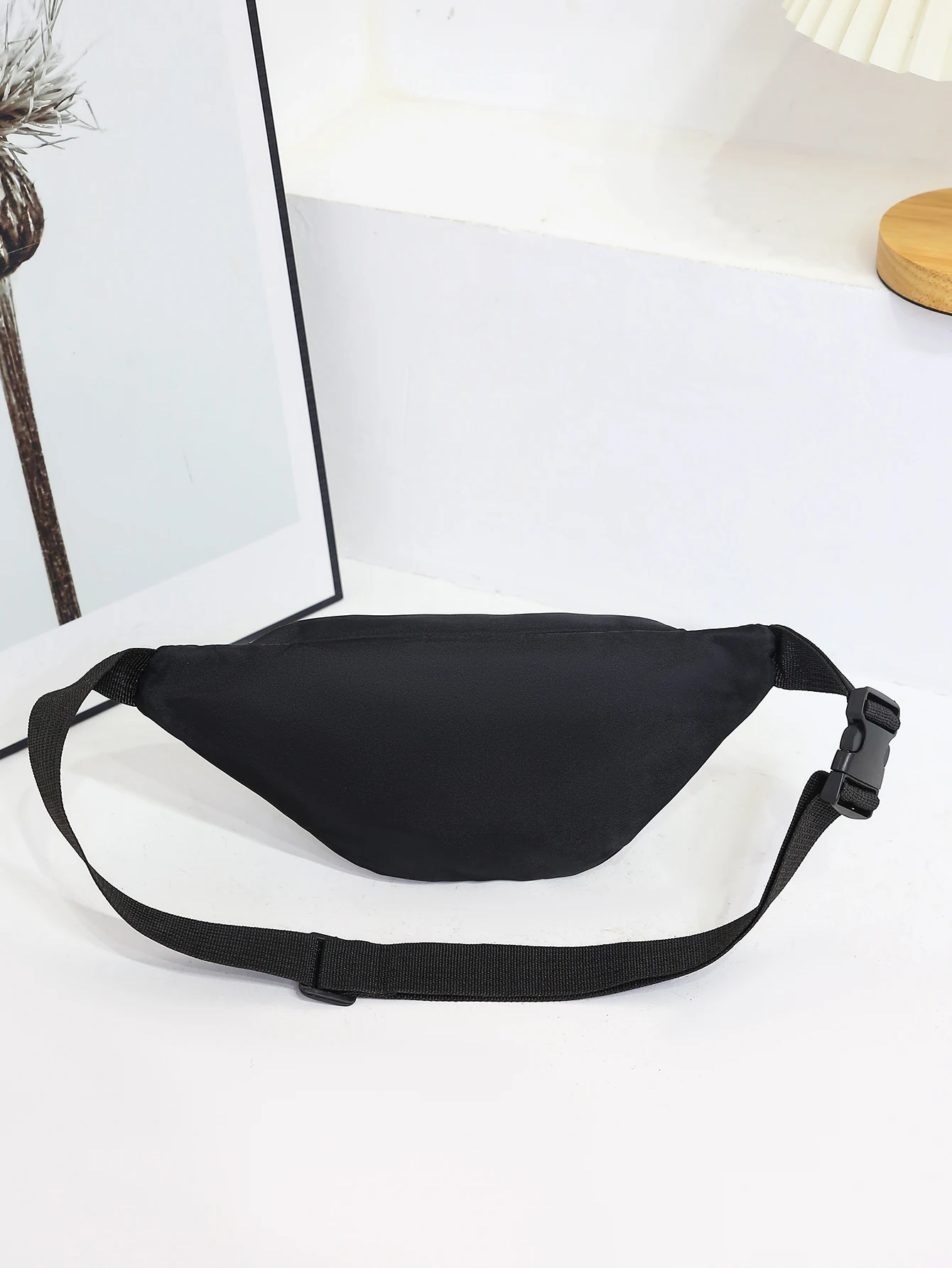 Riñonera grande informal para mujer, bolsa de viaje para motocicleta, plátano