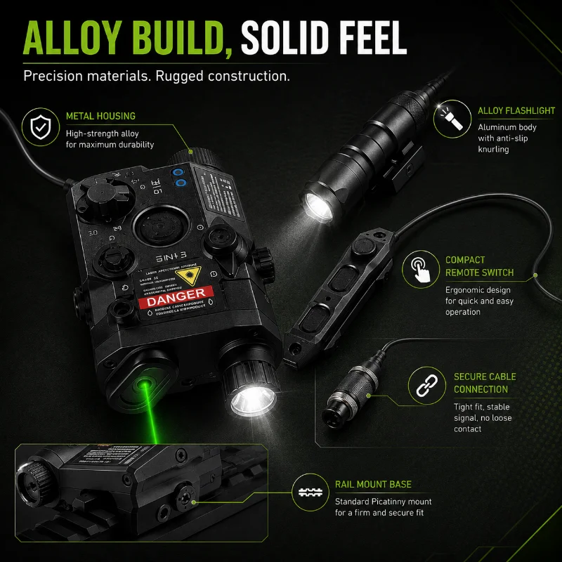 Multimode Alloy PEQ15 Adjustable Lighting Indicator Module Hobby Model Rail Mount Decorative Accessory