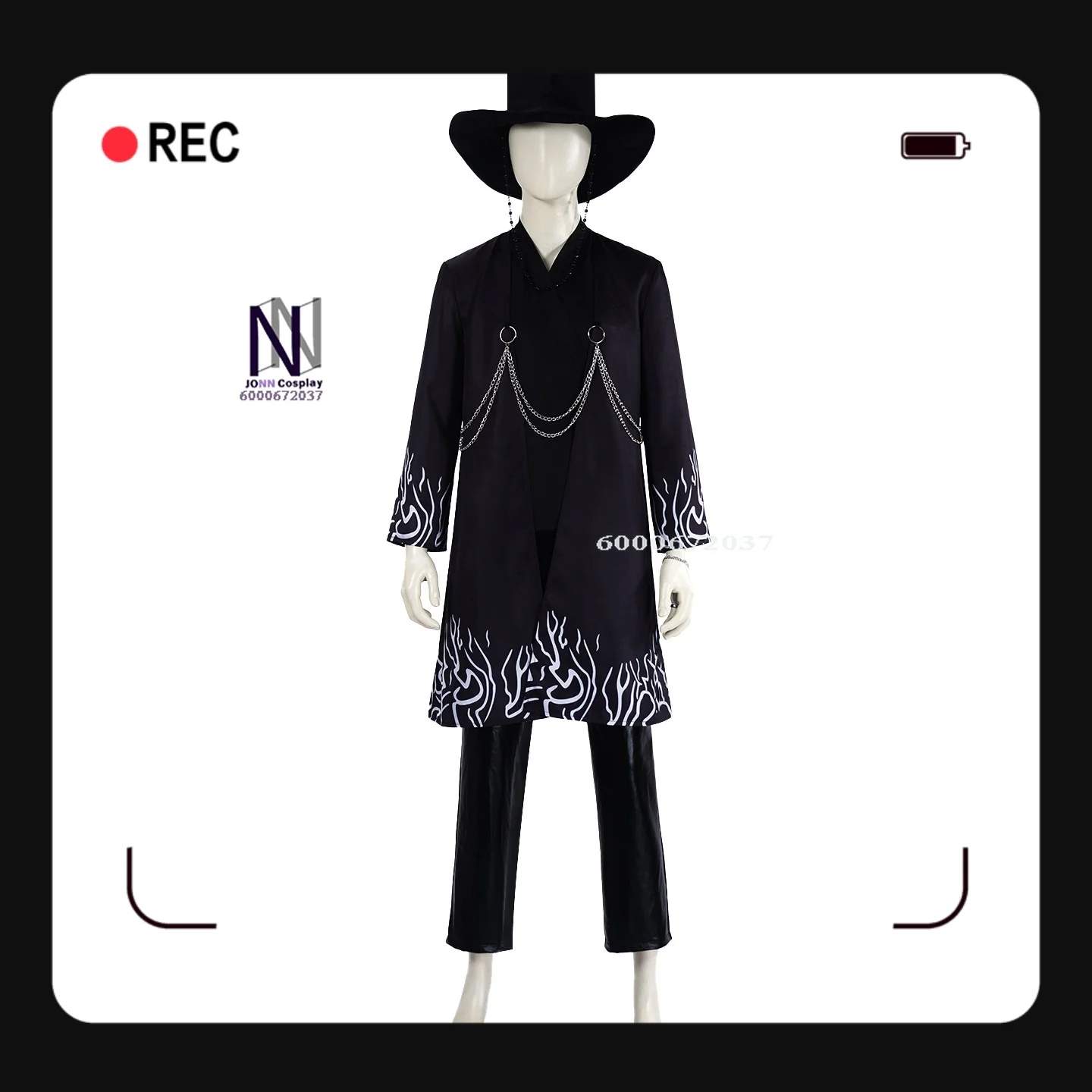 

Witch Hunting Group K-Pop Star Shaga Demon Boy Group Black Patterned Devil Outfit Cosplay Costume Stage Performance Anime-style
