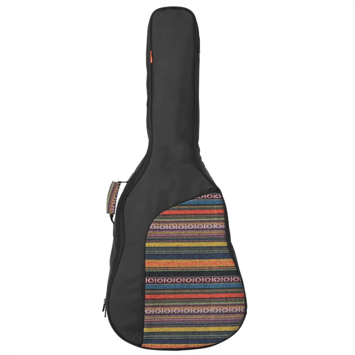 40 41 Inch Acoustic Guitar Case Gig Bag Folk Style Double Straps Pad Cotton Thicken Soft Cover Waterproof Guitar Backpack