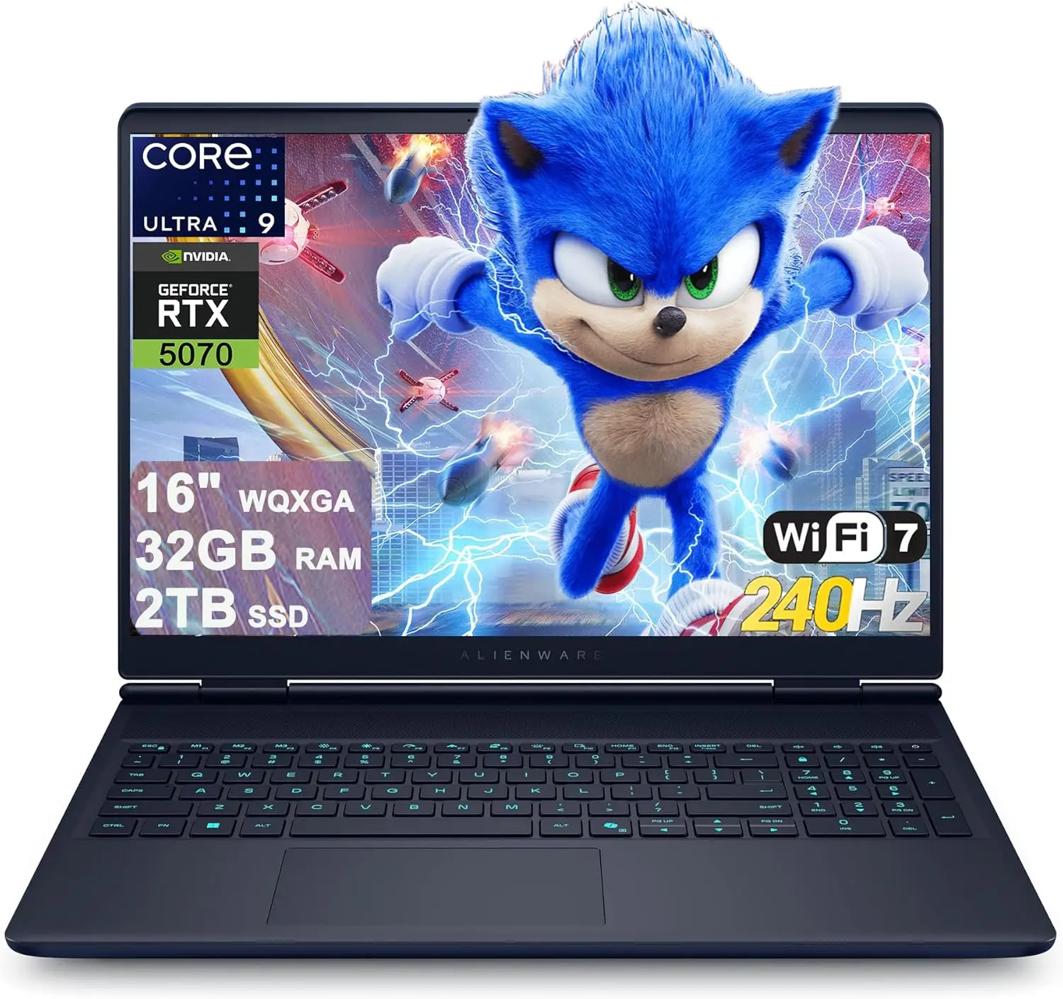 

Игровой ноутбук Dell Alienware 16X Aurora с ИИ, Intel Ultra 9 (24 ядра), 2 ТБ SSD, GeForce RTX 5070 (до 798 Топс), Thunderbolt