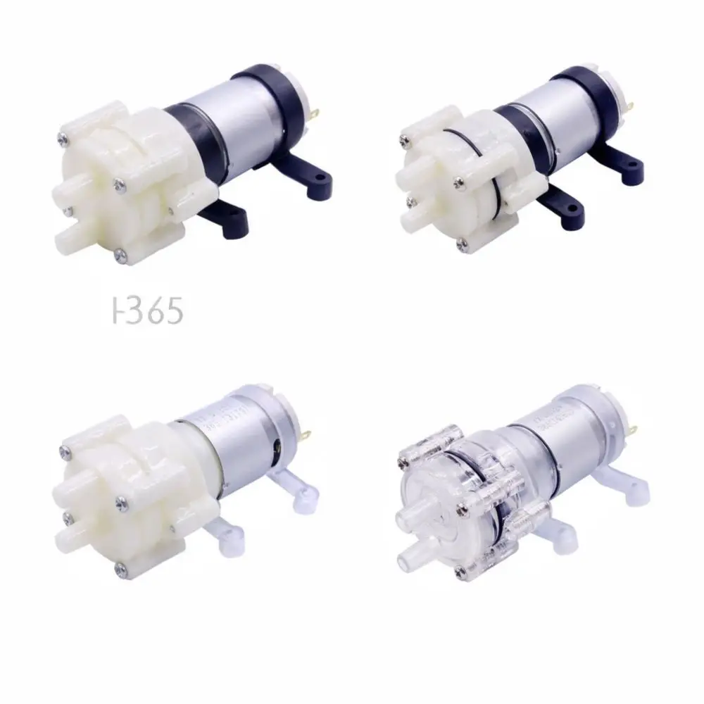 Mini R385 Diaphragm Water Pump DC 6V 12V For Tea Maker Cooling System Aquarium Cycle Self Priming Compact Electric Pump