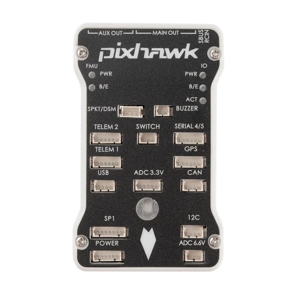 Pixhawk PX4 pilota automatico PIX 2.4.8 32Bit controllo di volo con PX4FMU PX4IO interruttore di sicurezza Buzzer 4G SD per fai da te RC Drone multirotore