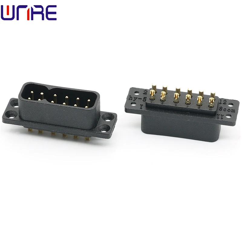 JY12P Aviation Model Plug Male Female Copper Core Signal Pin High Temperature Resistant Power Interface Terminal Connector - Image 5