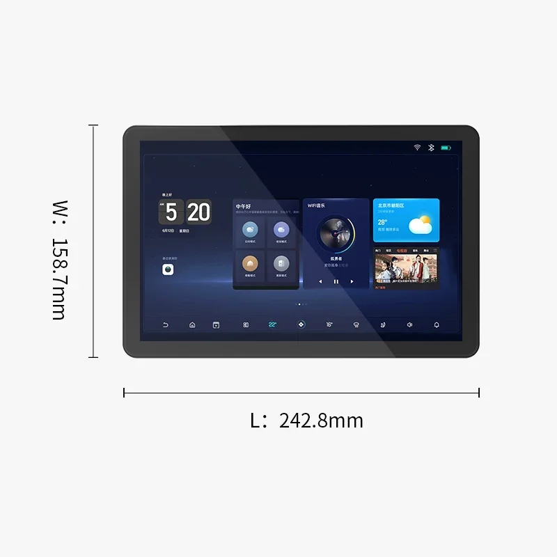 10.1 Inch ESP32P4 LCD Display Development Board 1280X800 Capacitive Touch Screen Monitor Supports Xiaozhi ESP32 C6 for Arduino