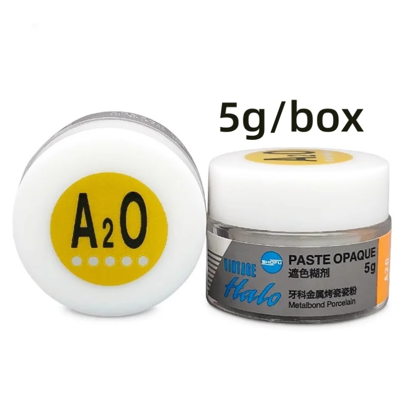 Shofu vintage Halo PASTE OPAQUE 5g Dental Metalbond Porcelain Powder