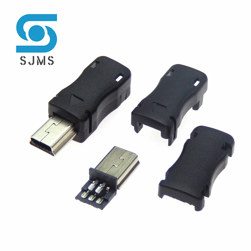 45/90 stücke 9 Typ Mini USB SMT dip 5 Pin Typ B Männlich Weiblich Stecker Port Jack Schwanz Buchse stecker Terminal Kits für Diy Reparatur – Detail 12