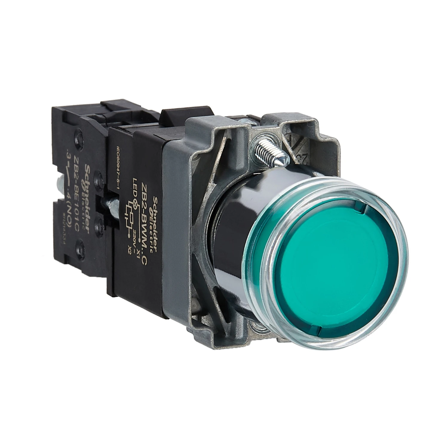 

XB2BW33M1C XB2BW33M1 = ZB2BWM31C + кнопочный переключатель ZB2BW33C