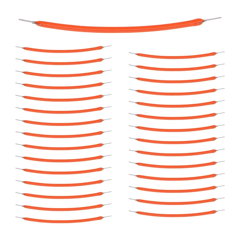 

AB09-30PCS 3V Ultra Slim LED Flexible Filament 60Mm Retro Bulb Parts LED Diode Lighting Filament