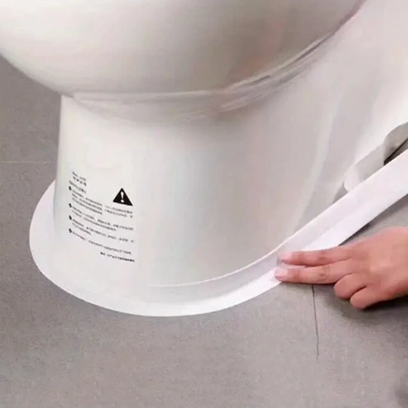 Nastro sigillante autoadesivo da 3.2M nastro adesivo da parete ad angolo per bagno impermeabile in PVC a prova di olio per lavello da cucina