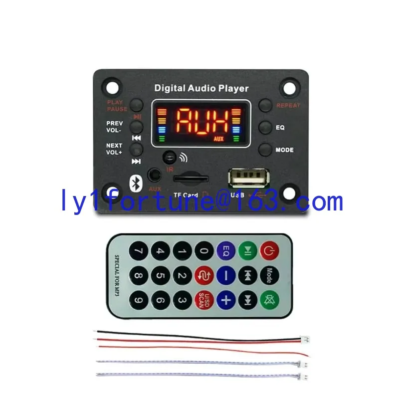 12v wireless Bluetooth module dual decoding supports MP3APE lossless format link microphone function audio mp3 decoder
