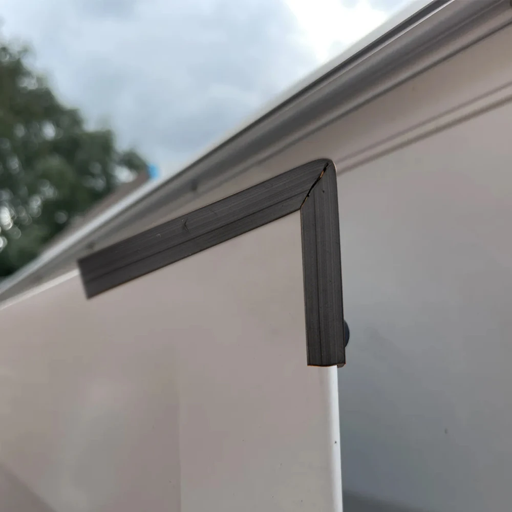 1Pc 10cm RVs Campervan Sliding Door Awning Protector Strip RV Caravan Motorhome For VW T5 T6 Ford Transit Ducato Sprinter