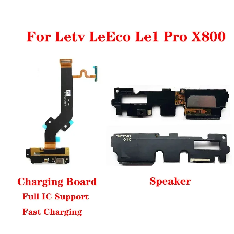 Для Letv LeEco Le1 Pro X800 USB-порт для зарядки, док-станция, разъем для микросенсора, зуммер, звонок, громкий динамик, гибкий кабель