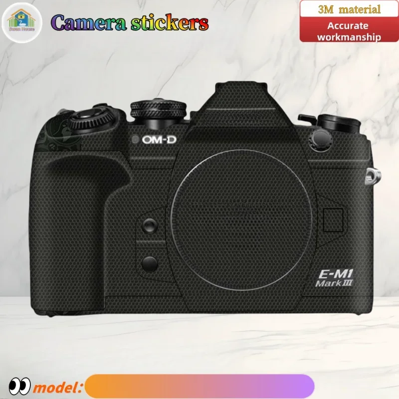 EMMARK3 For OLympus E-M Mark3 Camera stickers, DIY skin,Precision tailoring wear-resistant protective film