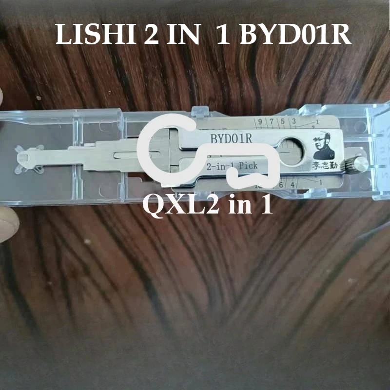 

Tool Lishi BYD01R 2-in-1 Pick & Decoder for BYD Lishi Tool locksmith Picking Picks for Car Locks Picklock Opening Key Ganzua