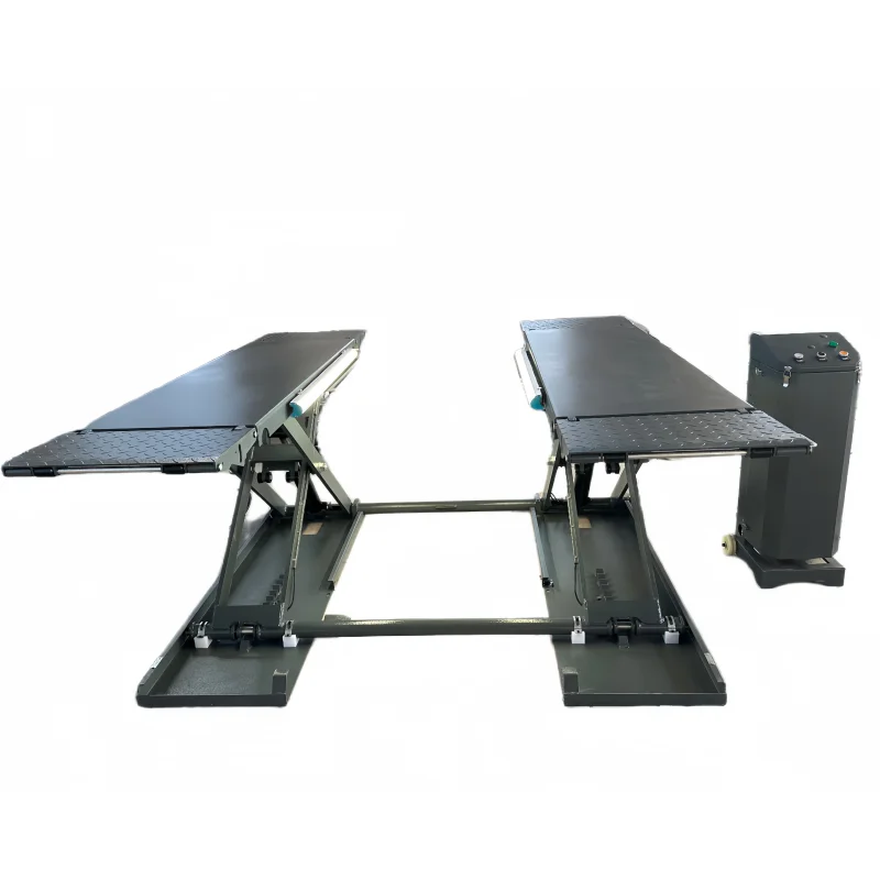 

3-тонный портативный передвижной электрический ножничный подъемник средней высоты с гидравлическим приводом и резиновыми ножницами для автомобилей