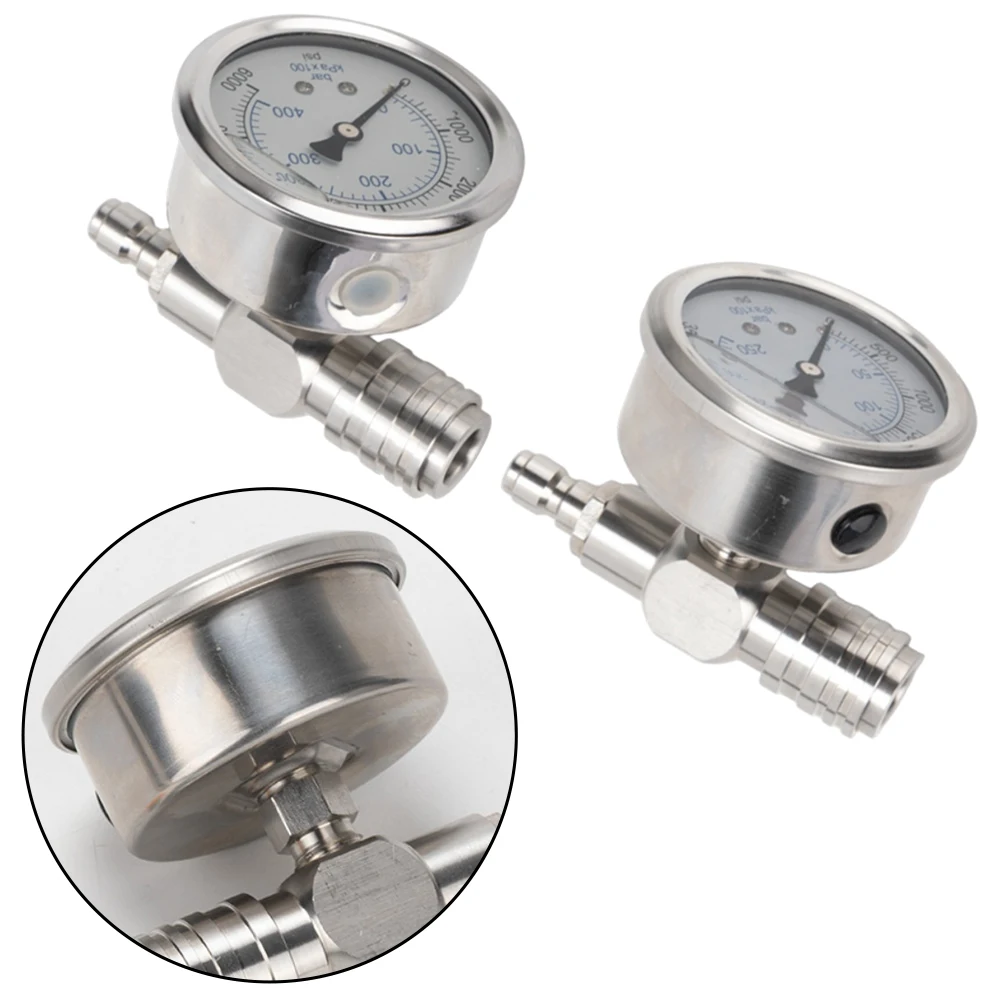 

Быстрый соединитель высокого давления из нержавеющей стали, трехходовой с гнездом 1/4 для мойки высокого давления, автомойки