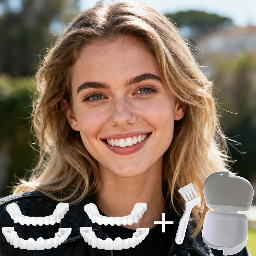 Teeth Whitening For Photos - Nuove Faccette Dentali Riutilizzabili per Sbiancamento