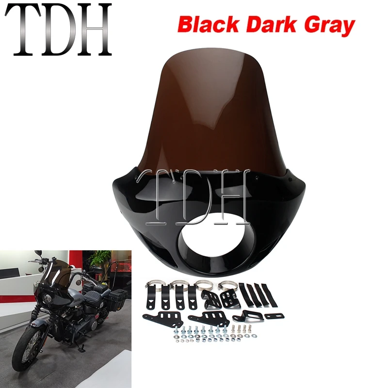 5 3/4 "Koplamp Kuip Voor Harley Sportster Xl883 Xl1200 Iron 48 72 Road King Electra Glide Dyna Low Nightster Fxd Cafe Racer