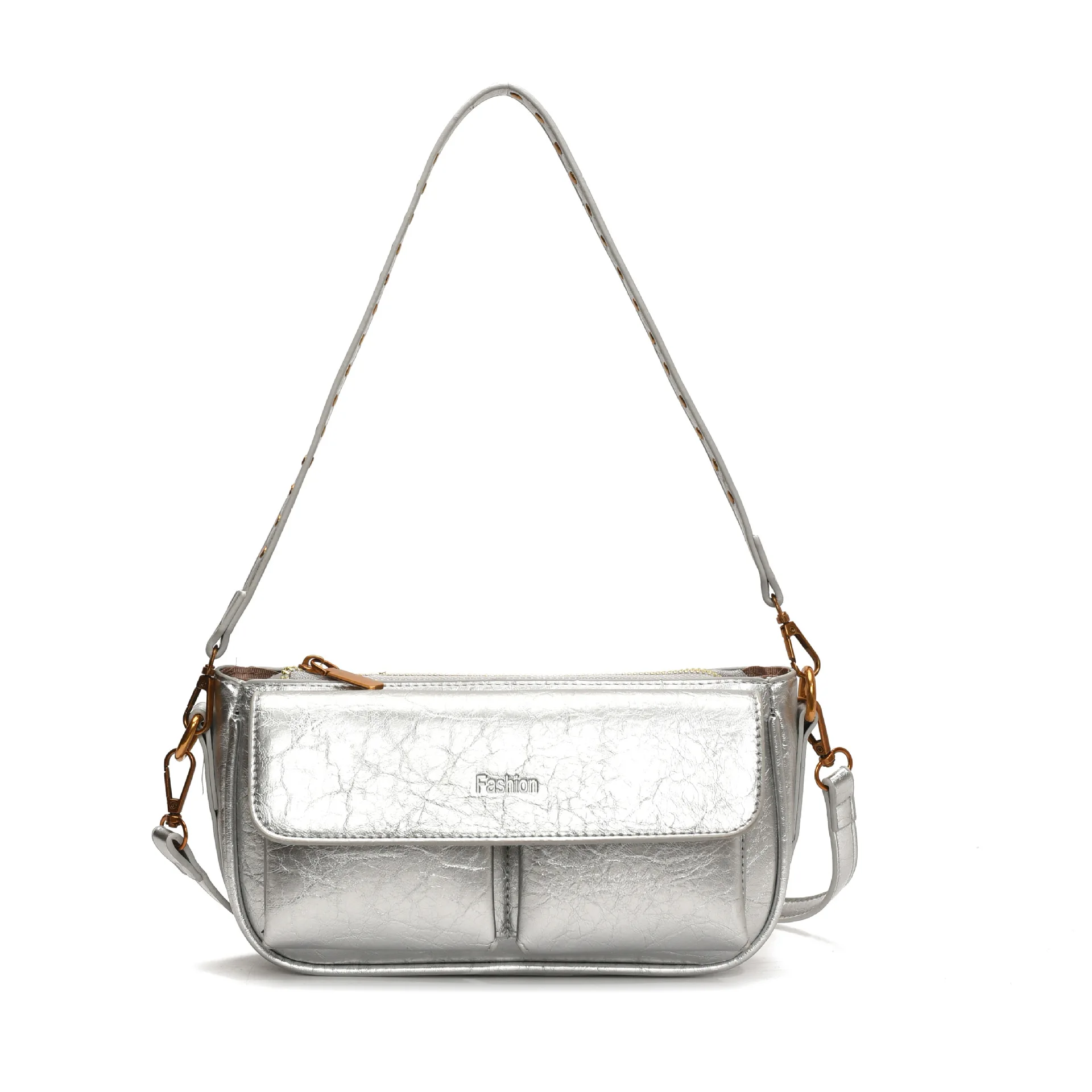 

2025 Women's Niche Vintage Underarm Bag, Corduroy Floral Patchwork Crossbody Purse, Retro Small Shoulder Bag for Daily Commute