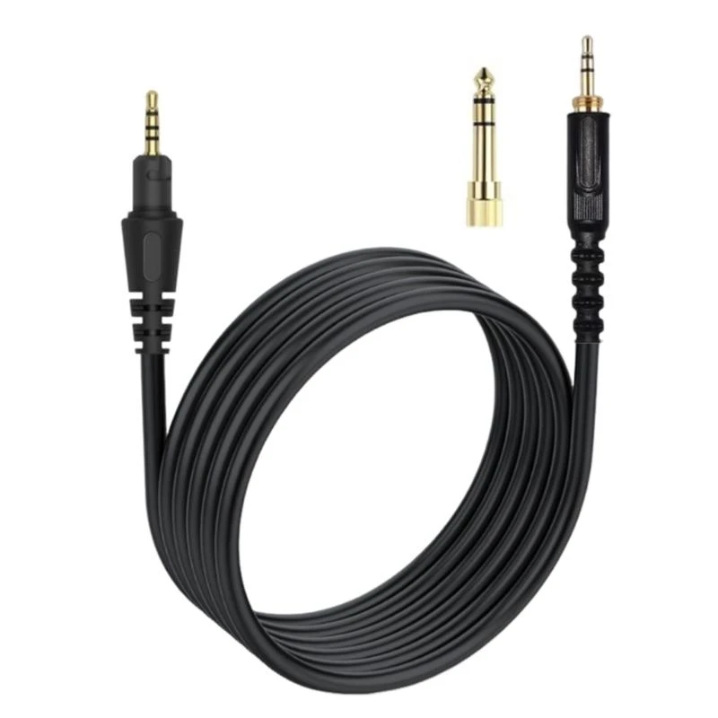 Hochwertiges Sound-Audiokabel für HDJX5 X7S7 CUE1-Kopfhörer mit 6,35-mm-Adapter Y4QF – Detail 3