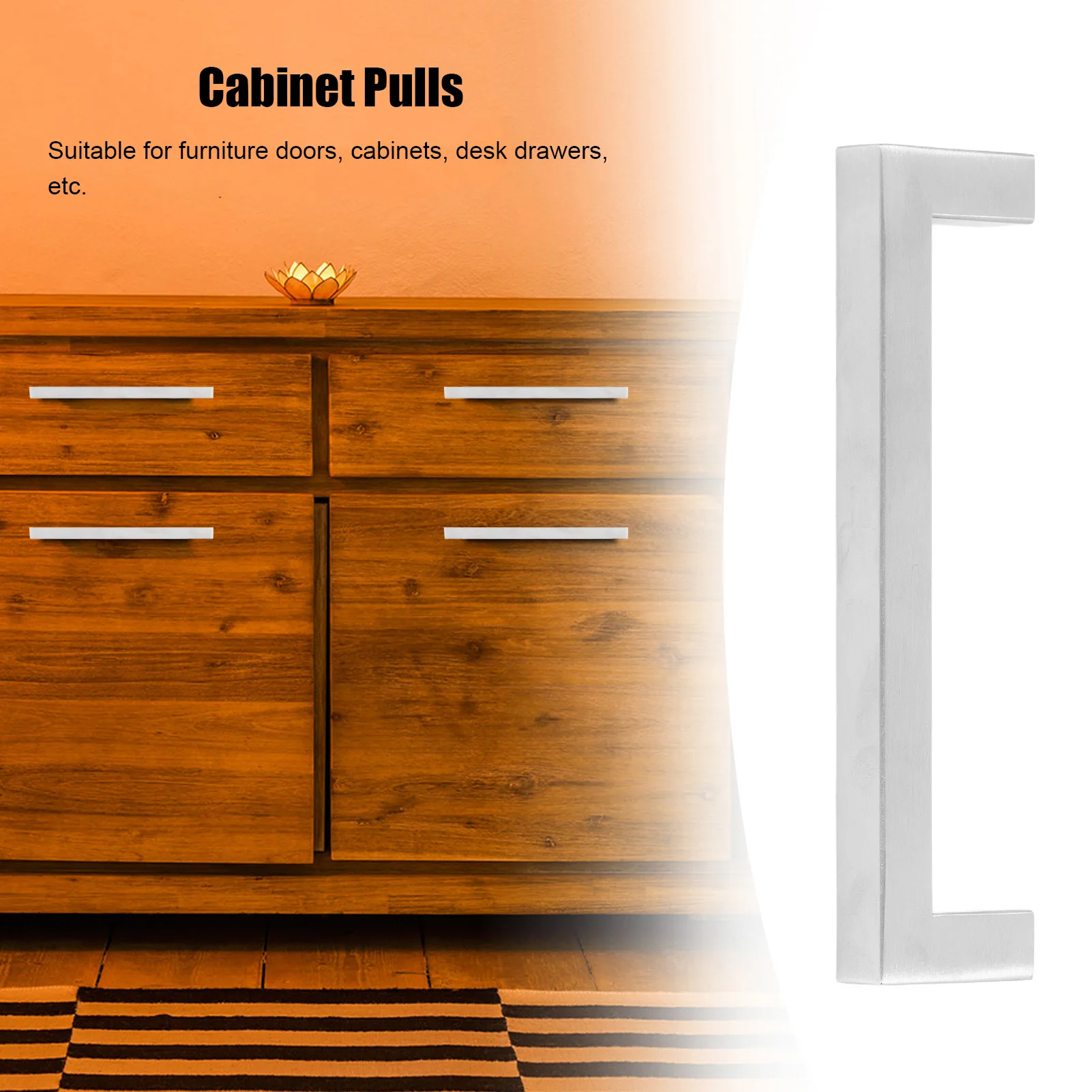 

4 комплекта ручек шкафа 201, ручки для шкафа из нержавеющей стали для мебели, дверей, ящиков стола, ручки для шкафа, ручки для кухонного шкафа