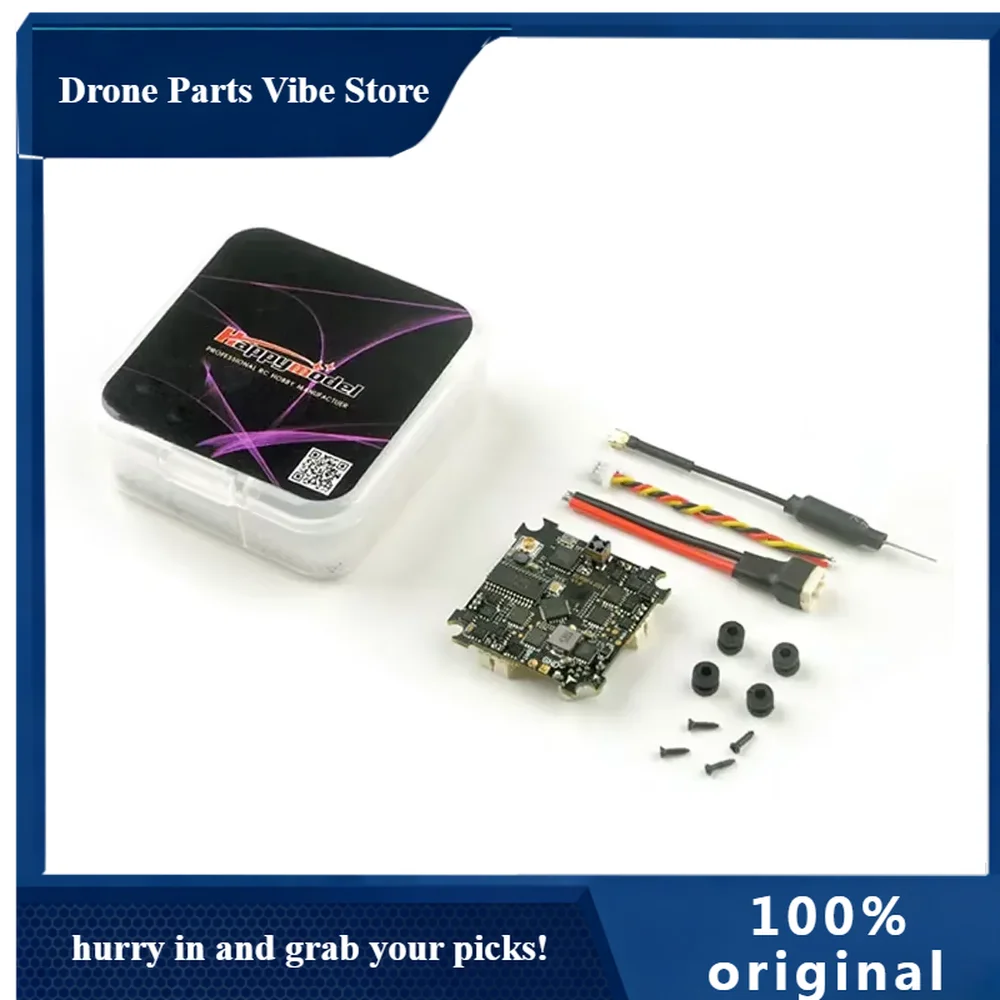 

FyHappymodel New ELRS F4 2G4 AIO 5in1 Flight Controller built-in SPI 2.4GHz ELRS Receiver for Toothpick Freestyle FPV Racing Dro