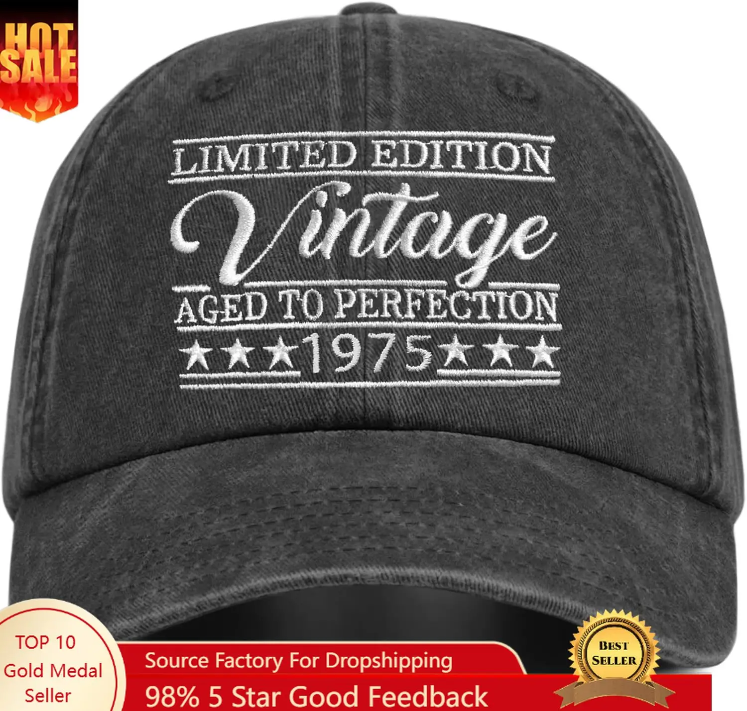 

Birthday Gifts for Him Her, Ideal Gifts for Men Women, Vintage Hat