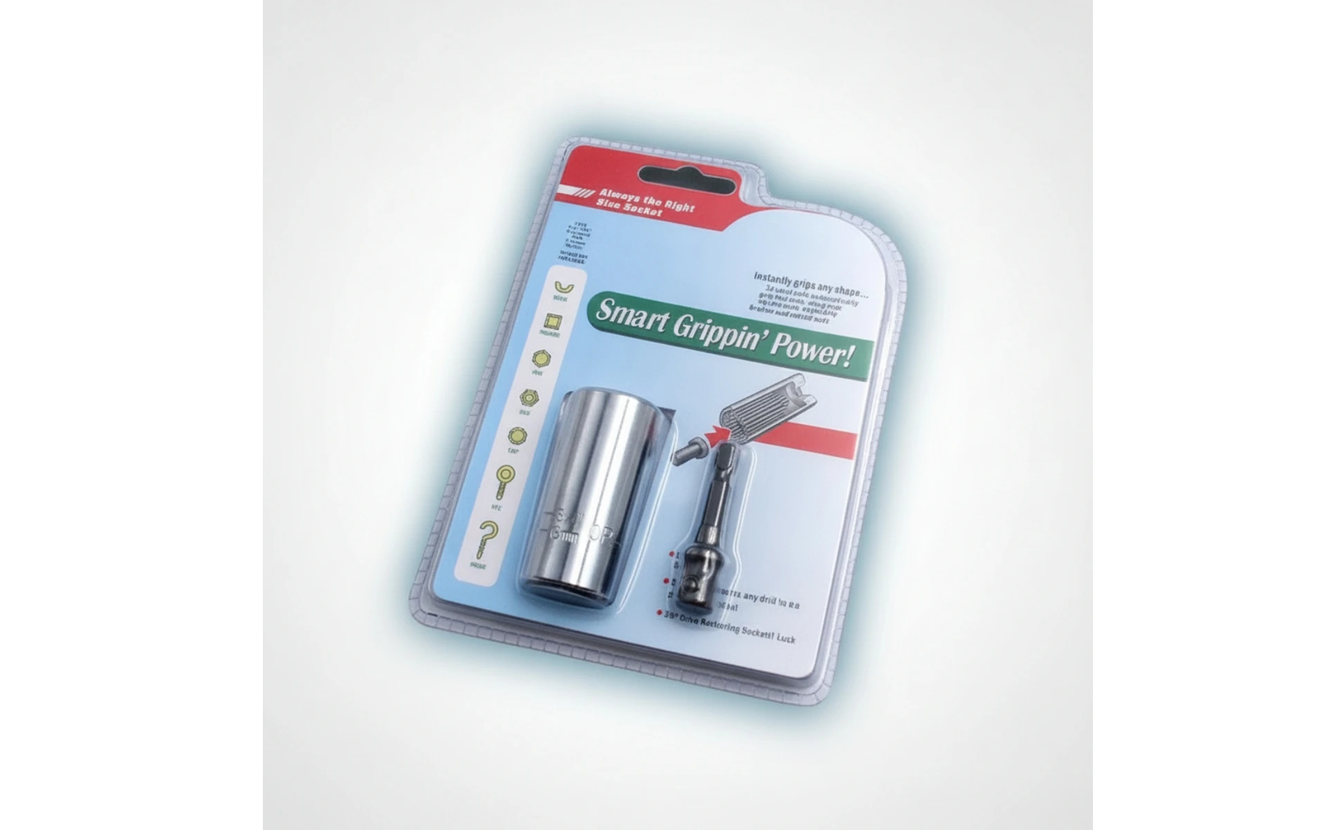 2 Pieces Socket Adapter with Extension Rod Chrome-Finished Socket Adapter Tool Accessory Hex-Shank Multi-Point for Mechanics 2 Pieces Socket Adapter with Extension Rod Chrome-Finished Socket Adapter Tool Accessory Hex-Shank Multi-Point for Mechanics