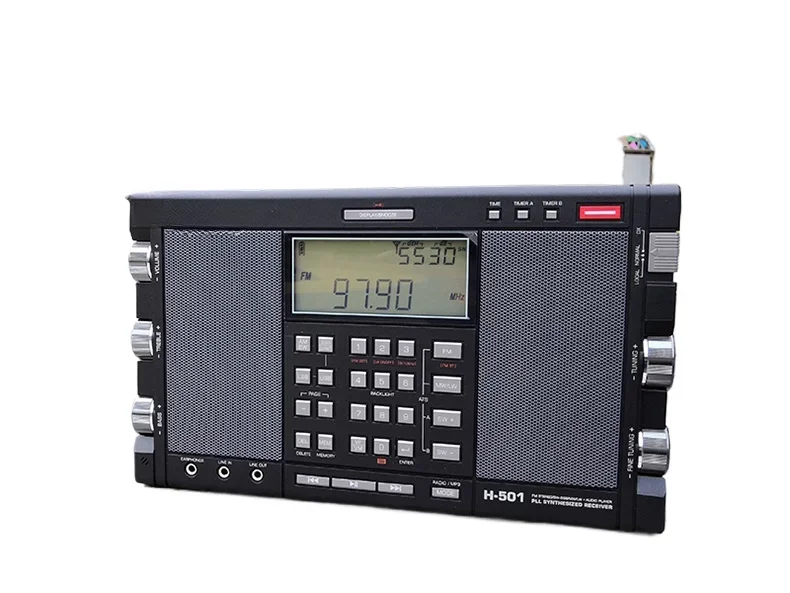 H-501 FM 87-108MHz MW 522-1620KHz Tuning Method Digital TF Card LCD Digital Display Portable Radio