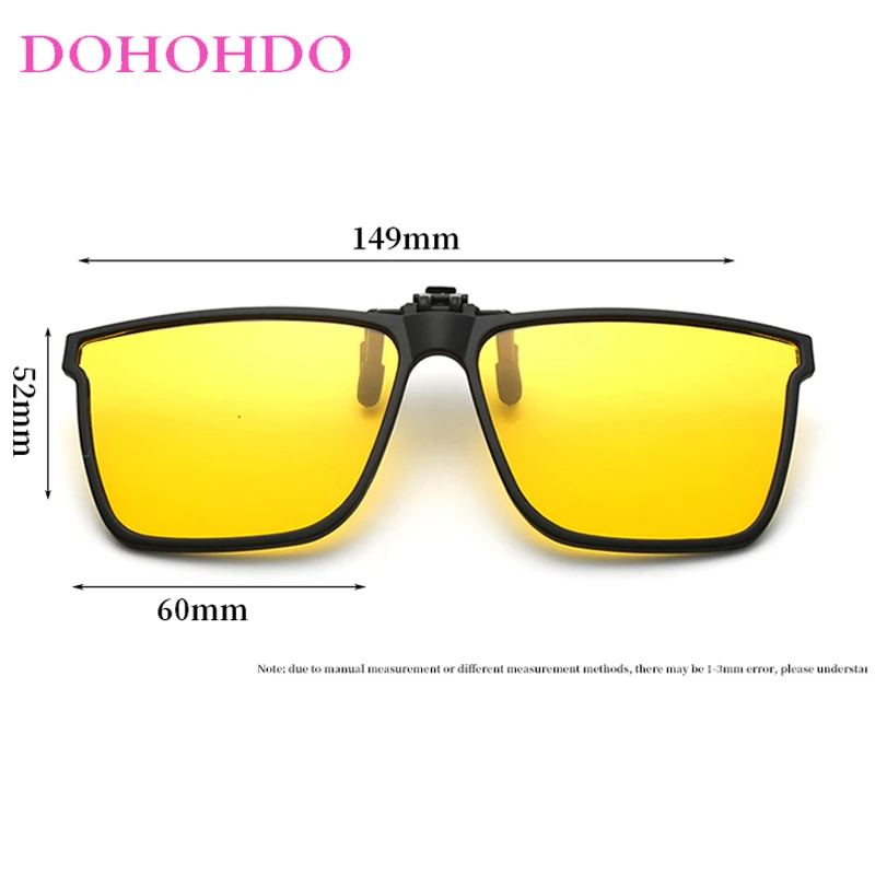 أزياء العلامة التجارية تصميم المضادة للوهج كليب على النظارات الشمسية النساء للرؤية الليلية نظارات الرجال الرياضة في الهواء الطلق الاستقطاب القيادة نظارات UV400