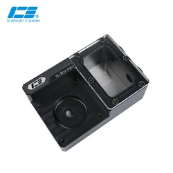IceManCooler Mini DDC Pump ITX Computer Case Water Cooling Reservoir,Water Tank Support Integrated DDC Pump