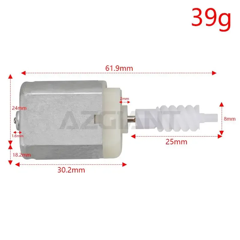 AZGIANT C55452  3W3732 car Door lock with adjusting motor for BMW X3 G01 X1 F48 High purity copper carbon brush high torque tool