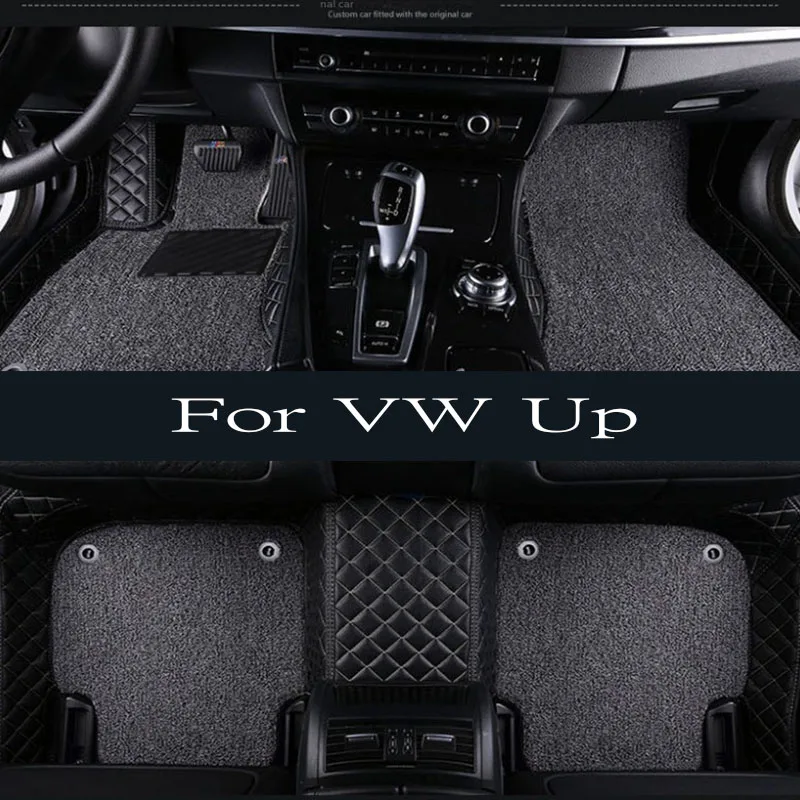 

Car Floor Mat For VW VW Up 2012~2019 Waterproof Tapete Automotivo Para Carro Car Mats Accessoire Voiture Car Accessories