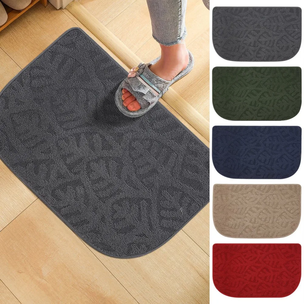 Welcome Door Mat Non-Slipping Durable Carpet Floor Mat Kitchen Mat Bedroom Living Room Carpet Floor Mat Home Decor