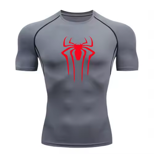 New Compression Shirt Men Fitness Gym Super Hero Sport Running T-Shirt Rashgard Tops Tee Quick Dry Short Sleeve T-Shirt For Men - Image 9
