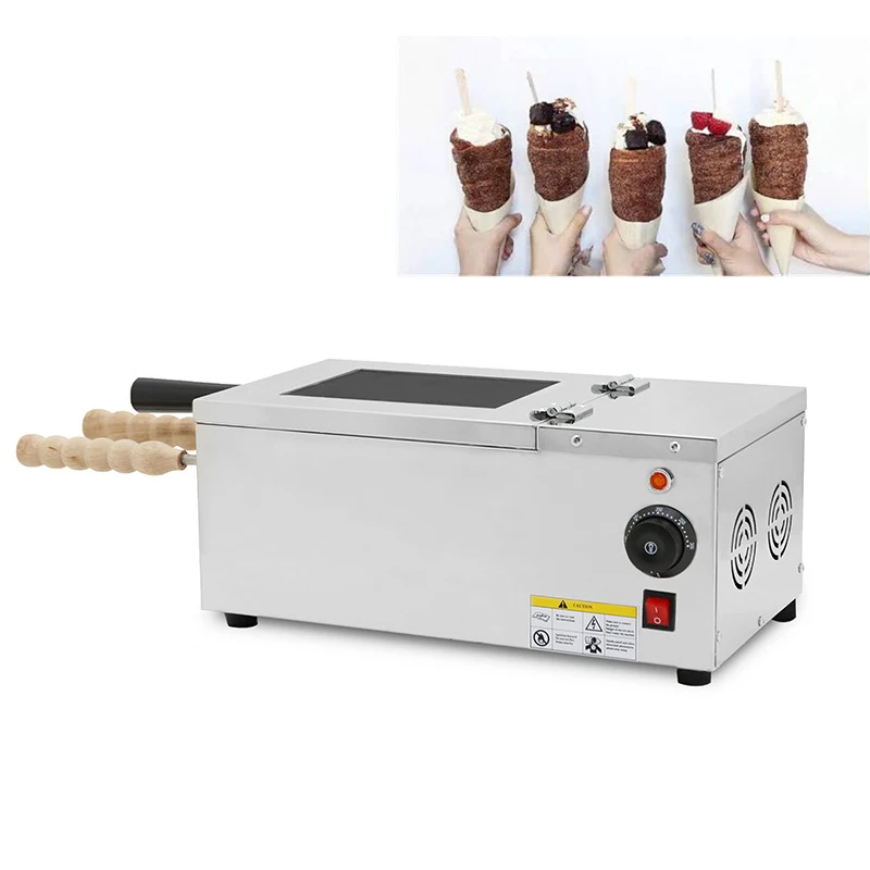 Электрический конус для мороженого, дымоход, машина для приготовления рулетов для торта Kurtos Kalacs, дымоход, гриль, печь для торта